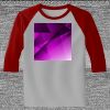 Raglan 3/4 Roundneck Shirt (Gray Body) Thumbnail