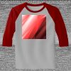 Raglan 3/4 Roundneck Shirt (Gray Body) Thumbnail