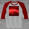 Raglan 3/4 Roundneck Shirt (Gray Body) Raglan 3/4 Roundneck Shirt (Gray Body) Thumbnail