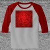 Raglan 3/4 Roundneck Shirt (Gray Body) Thumbnail