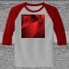 Raglan 3/4 Roundneck Shirt (Gray Body) Raglan 3/4 Roundneck Shirt (Gray Body) Thumbnail