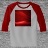 Raglan 3/4 Roundneck Shirt (Gray Body) Raglan 3/4 Roundneck Shirt (Gray Body) Thumbnail