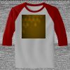 Raglan 3/4 Roundneck Shirt (Gray Body) Thumbnail