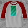Raglan 3/4 Roundneck Shirt (Gray Body) Thumbnail