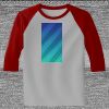 Raglan 3/4 Roundneck Shirt (Gray Body) Raglan 3/4 Roundneck Shirt (Gray Body) Thumbnail