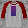 Raglan 3/4 Roundneck Shirt (Gray Body) Raglan 3/4 Roundneck Shirt (Gray Body) Thumbnail