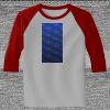 Raglan 3/4 Roundneck Shirt (Gray Body) Raglan 3/4 Roundneck Shirt (Gray Body) Thumbnail