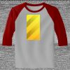 Raglan 3/4 Roundneck Shirt (Gray Body) Raglan 3/4 Roundneck Shirt (Gray Body) Thumbnail