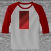 Raglan 3/4 Roundneck Shirt (Gray Body) Raglan 3/4 Roundneck Shirt (Gray Body) Thumbnail