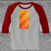 Raglan 3/4 Roundneck Shirt (Gray Body) Raglan 3/4 Roundneck Shirt (Gray Body) Thumbnail