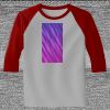 Raglan 3/4 Roundneck Shirt (Gray Body) Thumbnail