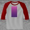 Raglan 3/4 Roundneck Shirt (Gray Body) Raglan 3/4 Roundneck Shirt (Gray Body) Thumbnail