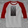 Raglan 3/4 Roundneck Shirt (Gray Body) Raglan 3/4 Roundneck Shirt (Gray Body) Thumbnail
