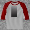 Raglan 3/4 Roundneck Shirt (Gray Body) Raglan 3/4 Roundneck Shirt (Gray Body) Thumbnail