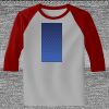 Raglan 3/4 Roundneck Shirt (Gray Body) Thumbnail
