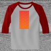 Raglan 3/4 Roundneck Shirt (Gray Body) Thumbnail