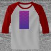 Raglan 3/4 Roundneck Shirt (Gray Body) Thumbnail