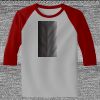 Raglan 3/4 Roundneck Shirt (Gray Body) Raglan 3/4 Roundneck Shirt (Gray Body) Thumbnail