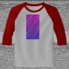 Raglan 3/4 Roundneck Shirt (Gray Body) Thumbnail