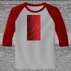 Raglan 3/4 Roundneck Shirt (Gray Body) Raglan 3/4 Roundneck Shirt (Gray Body) Thumbnail
