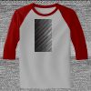 Raglan 3/4 Roundneck Shirt (Gray Body) Raglan 3/4 Roundneck Shirt (Gray Body) Thumbnail