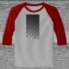 Raglan 3/4 Roundneck Shirt (Gray Body) Thumbnail