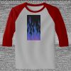 Raglan 3/4 Roundneck Shirt (Gray Body) Raglan 3/4 Roundneck Shirt (Gray Body) Thumbnail