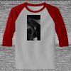 Raglan 3/4 Roundneck Shirt (Gray Body) Raglan 3/4 Roundneck Shirt (Gray Body) Thumbnail