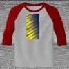 Raglan 3/4 Roundneck Shirt (Gray Body) Thumbnail