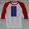 Raglan 3/4 Roundneck Shirt (Gray Body) Thumbnail