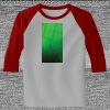 Raglan 3/4 Roundneck Shirt (Gray Body) Thumbnail
