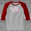 Raglan 3/4 Roundneck Shirt (Gray Body) Raglan 3/4 Roundneck Shirt (Gray Body) Thumbnail