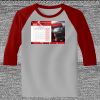 Raglan 3/4 Roundneck Shirt (Gray Body) Thumbnail