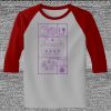 Raglan 3/4 Roundneck Shirt (Gray Body) Raglan 3/4 Roundneck Shirt (Gray Body) Thumbnail