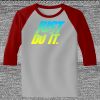 Raglan 3/4 Roundneck Shirt (Gray Body) Thumbnail