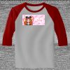 Raglan 3/4 Roundneck Shirt (Gray Body) Raglan 3/4 Roundneck Shirt (Gray Body) Thumbnail