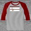 Raglan 3/4 Roundneck Shirt (Gray Body) Raglan 3/4 Roundneck Shirt (Gray Body) Thumbnail