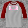 Raglan 3/4 Roundneck Shirt (Gray Body) Raglan 3/4 Roundneck Shirt (Gray Body) Thumbnail