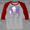 Raglan 3/4 Roundneck Shirt (Gray Body) Thumbnail