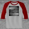 Raglan 3/4 Roundneck Shirt (Gray Body) Thumbnail