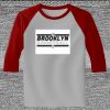 Raglan 3/4 Roundneck Shirt (Gray Body) Thumbnail