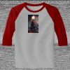 Raglan 3/4 Roundneck Shirt (Gray Body) Thumbnail