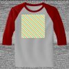 Raglan 3/4 Roundneck Shirt (Gray Body) Thumbnail