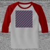 Raglan 3/4 Roundneck Shirt (Gray Body) Thumbnail