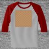 Raglan 3/4 Roundneck Shirt (Gray Body) Thumbnail