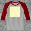 Raglan 3/4 Roundneck Shirt (Gray Body) Thumbnail