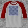 Raglan 3/4 Roundneck Shirt (Gray Body) Thumbnail