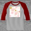 Raglan 3/4 Roundneck Shirt (Gray Body) Thumbnail