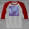 Raglan 3/4 Roundneck Shirt (Gray Body) Thumbnail