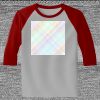 Raglan 3/4 Roundneck Shirt (Gray Body) Thumbnail